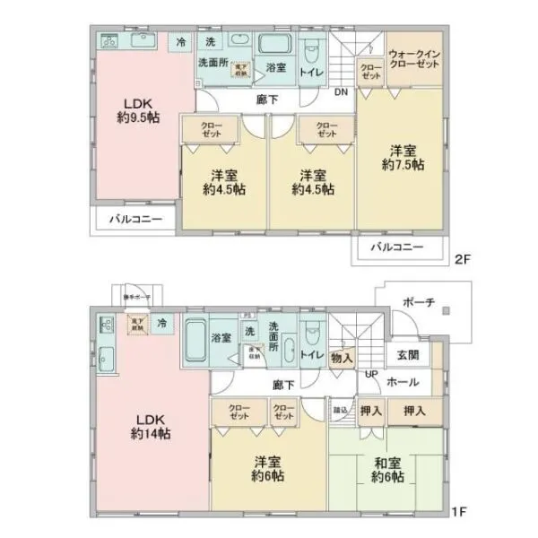 横浜市港北区大倉山４丁目 間取り図