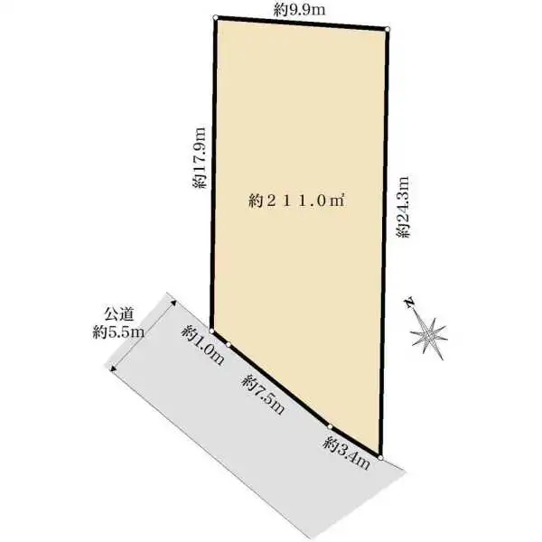 流山市大字東深井 間取図