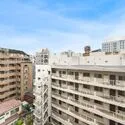 広尾マンション 南側バルコニーからの眺望
