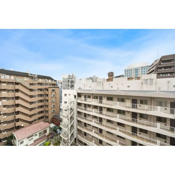 広尾マンション 南側バルコニーからの眺望