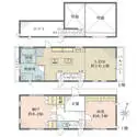 世田谷区瀬田１丁目 間取図