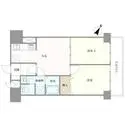 フジタ野沢マンション 間取図