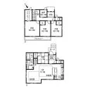 八王子市堀之内 間取り図