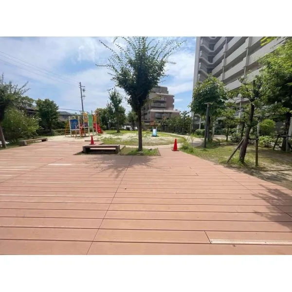キャパシティ 敷地内の公園