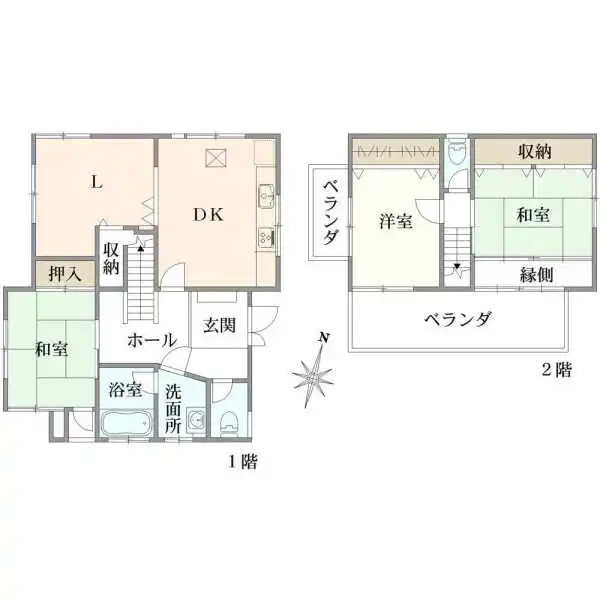 横浜市保土ケ谷区新井町 間取図