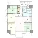 ユーハウス志賀本通 間取図