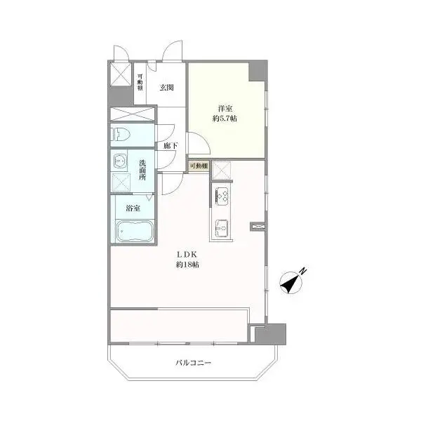 ライオンズマンシヨン馬込 間取図