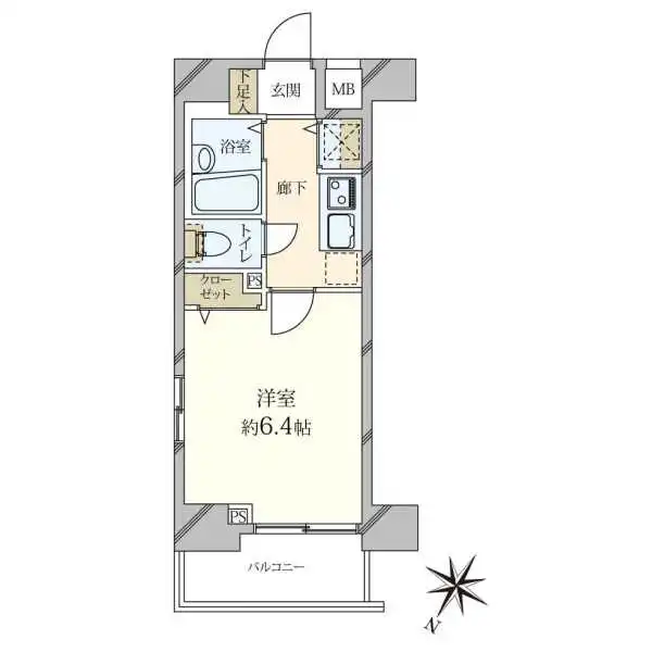 ロアール渋谷松濤 間取図