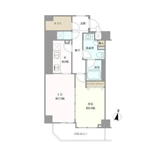 セジョリ江戸川橋 間取図