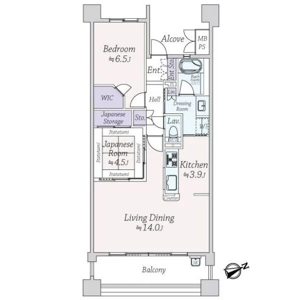 ライオンズガーデン千種アーススクエア 間取図