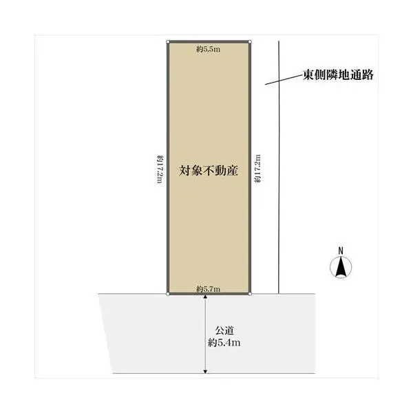 品川区小山７丁目 間取図