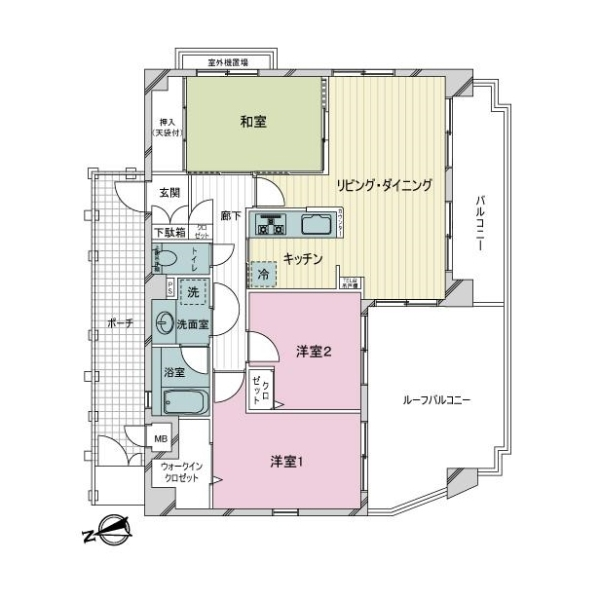 ワコーレ松戸 間取図