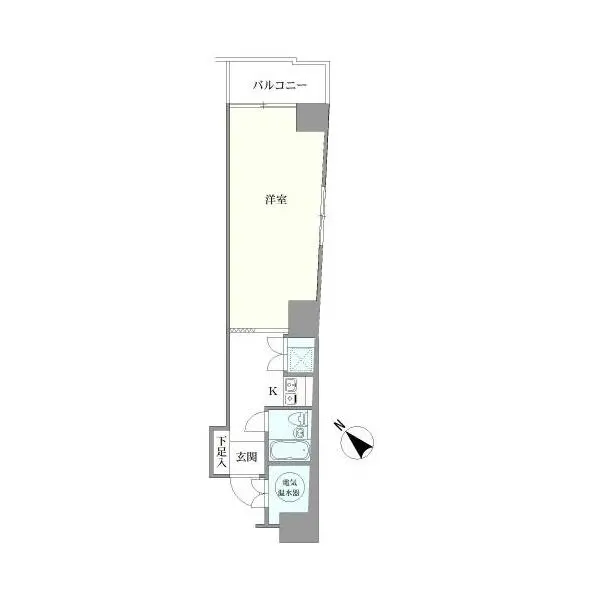 キャッスルマンション根津 間取図
