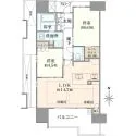 ザ・パークハウス大阪福島 間取図