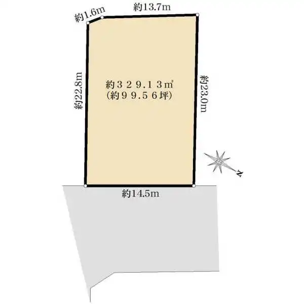 高槻市日吉台二番町 間取図