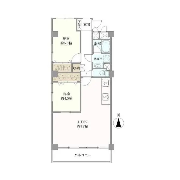 ライオンズマンション久屋通 間取図