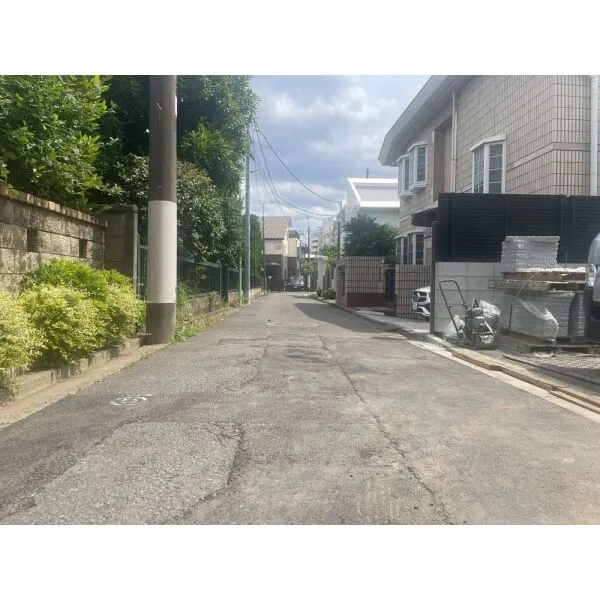 杉並区大宮2丁目 前面道路
