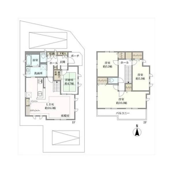 さいたま市緑区大字三室 間取図