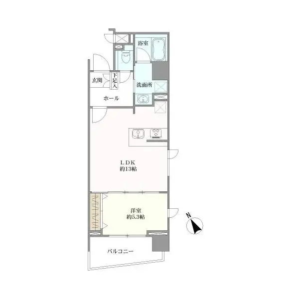 グランド・ガーラ銀座 間取図