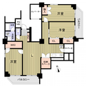 日車マンション平和が丘Ａ 間取図