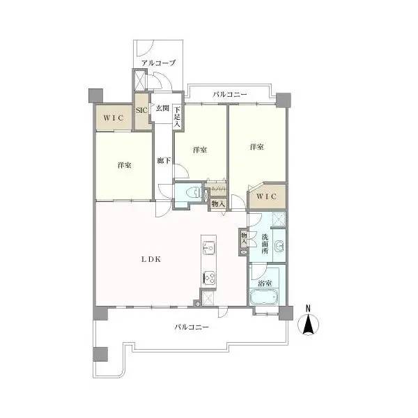 ユーフォリア八事桜ケ丘 間取図