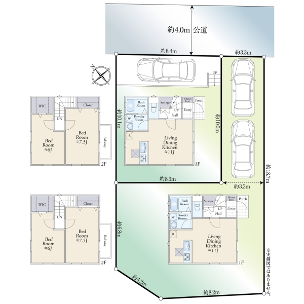 横須賀市野比2丁目 間取図