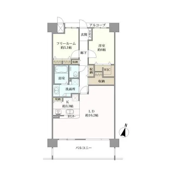 本山アーバンライフ 間取図