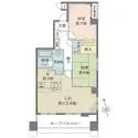 セザール第二池袋本町 間取図