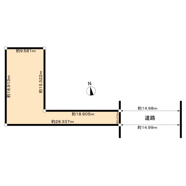 名古屋市千種区茶屋が坂１丁目 間取図