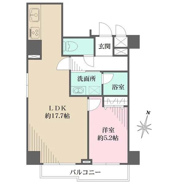 シーズ梅田東 間取図
