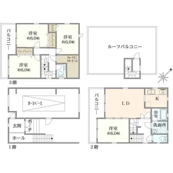 江戸川区松江7丁目 間取図