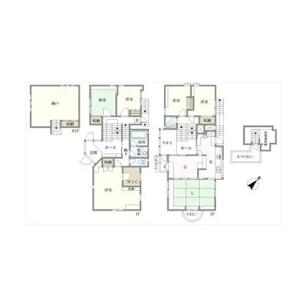 大田区南馬込４丁目 間取図