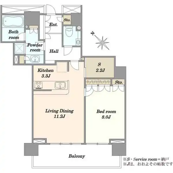 ザ・ヨコハマタワーズ　タワーウエスト 間取図