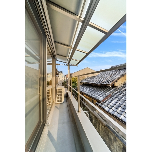 京都市北区小山下総町 バルコニー