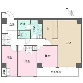 ご家族と会話を楽しみながら調理のできる、対面式キッチン。