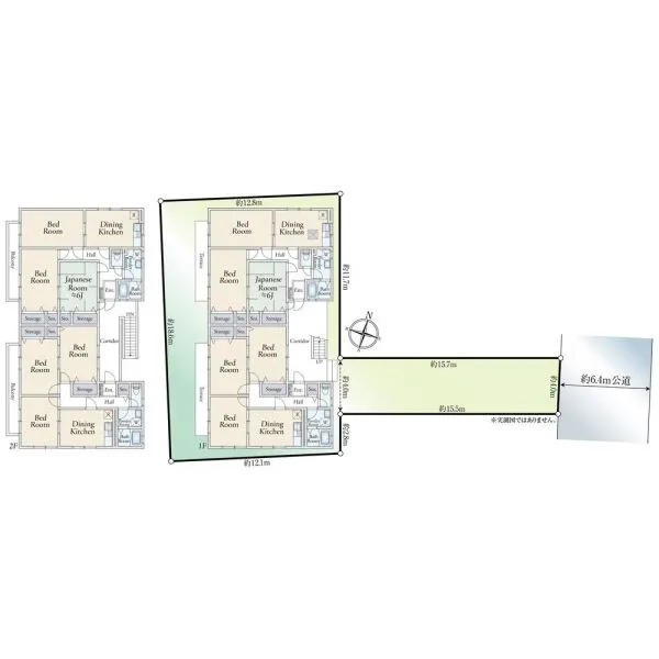 兵庫県芦屋市西蔵町 間取図