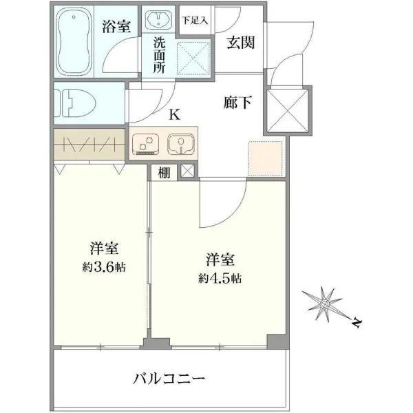ハーモニーレジデンス池袋ウエスト 間取図