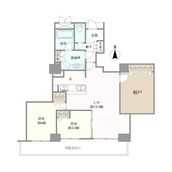 アンビックス志賀ストリートタワー 間取図