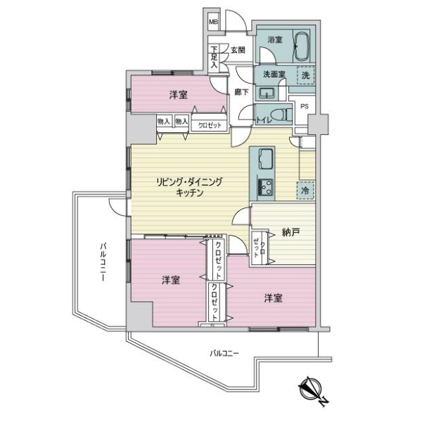 ファミール王子タワースイート 間取図