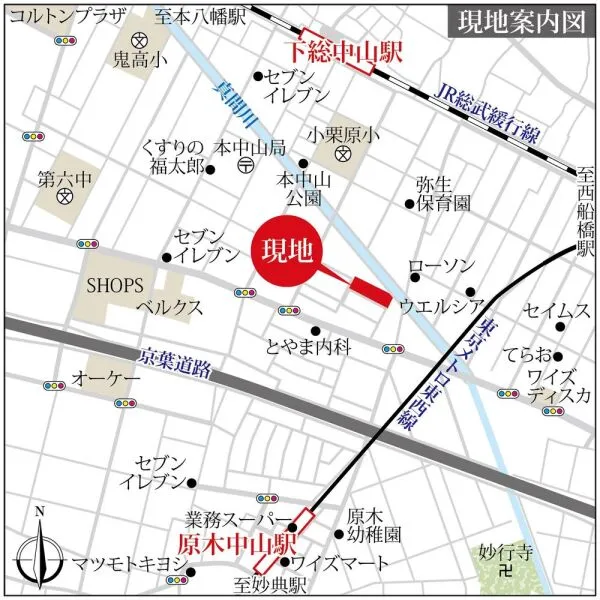 小栗原住宅3号棟 間取図