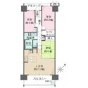 ブラウシア 間取図