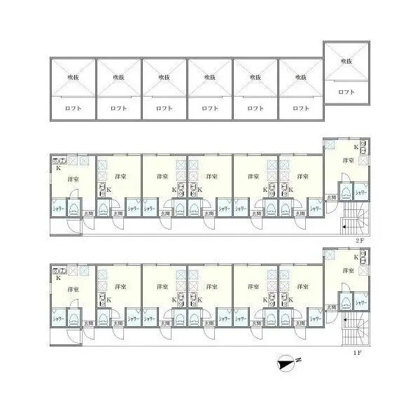 川崎市川崎区中瀬２丁目 間取図