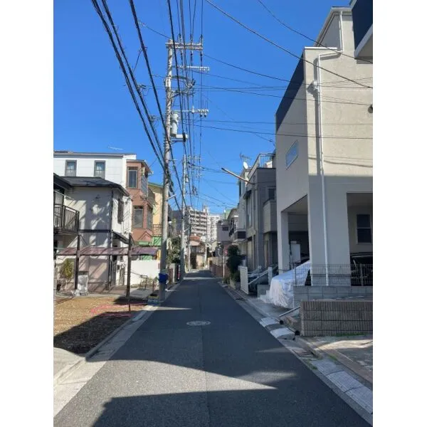 板橋区大谷口上町 前面道路