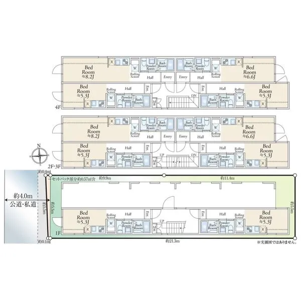 デザイアレジデンス桜新町 間取図