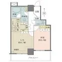 ライオンズ四谷タワーゲート 間取図