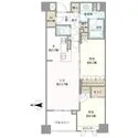 ザ・パークハウス市谷加賀町レジデンス 間取図