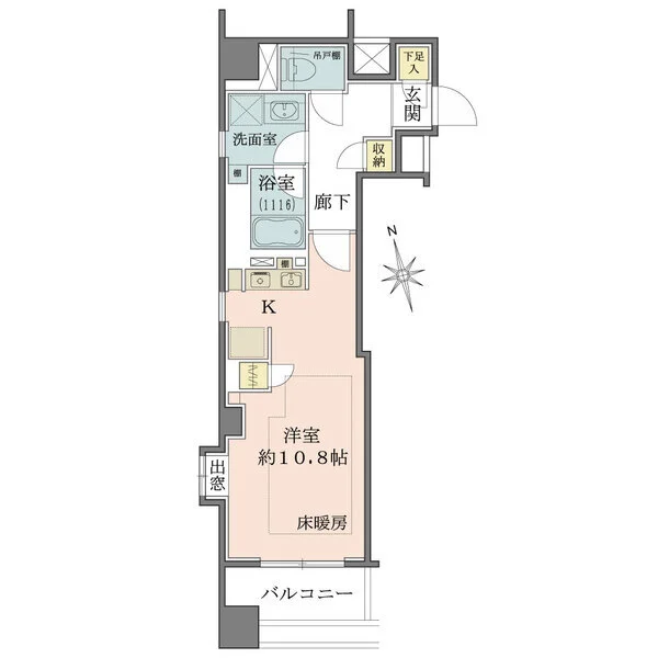 ファミール浅草シティウエスト 間取図