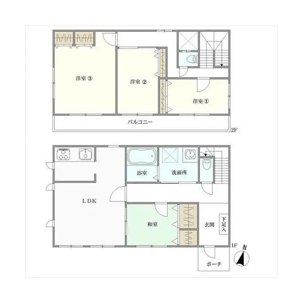 鎌ケ谷市西佐津間１丁目 間取図