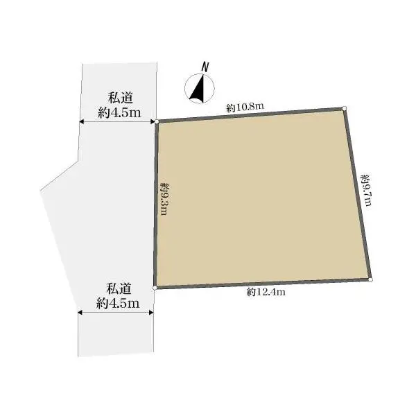 横浜市中区豆口台 間取図