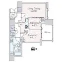 ザ・レジデンス三田 間取図